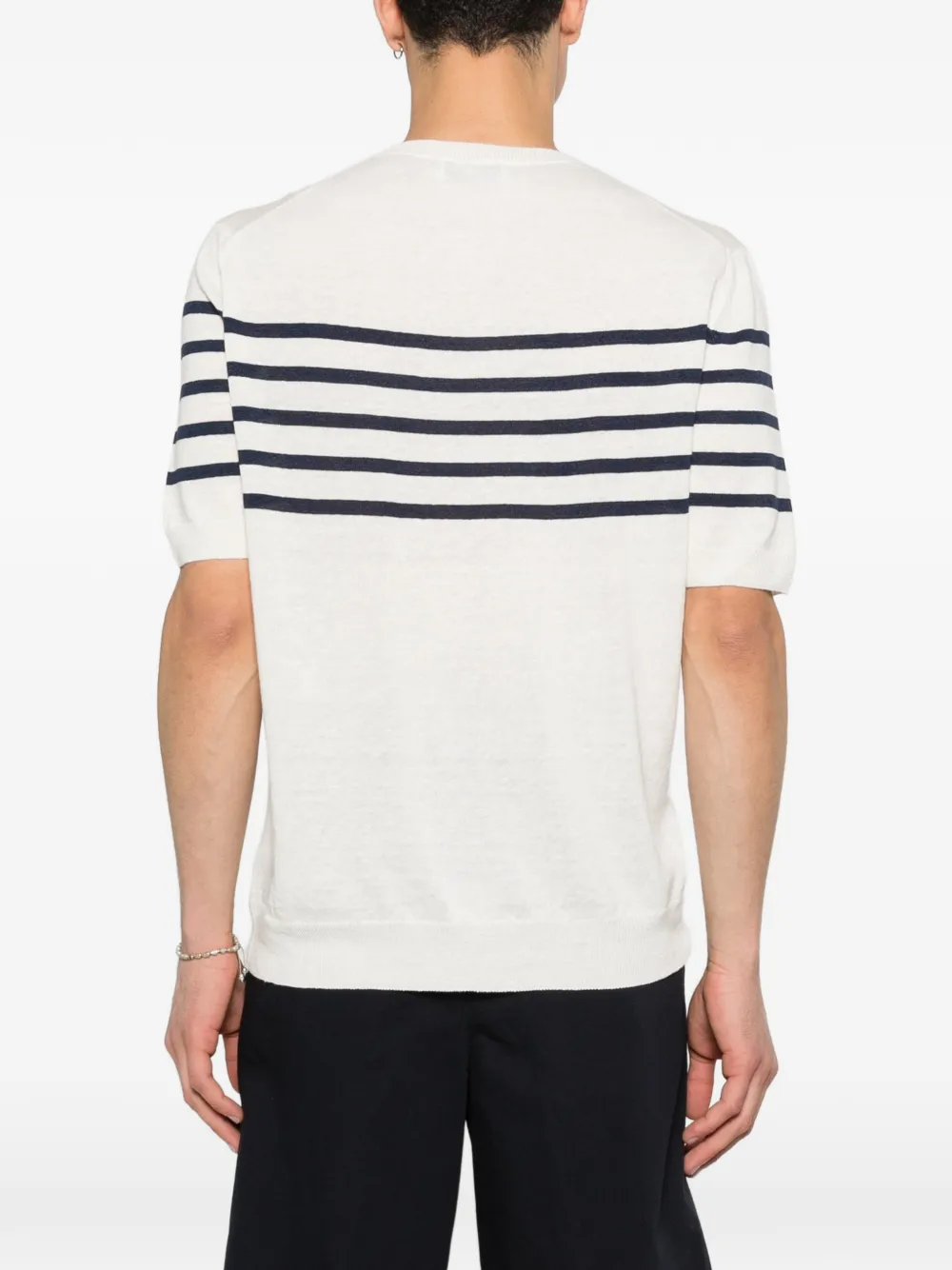 Gran Sasso T-shirt met ronde hals Wit