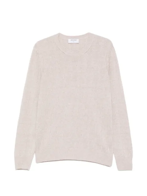 Gran Sasso ribbed crew-neck sweater