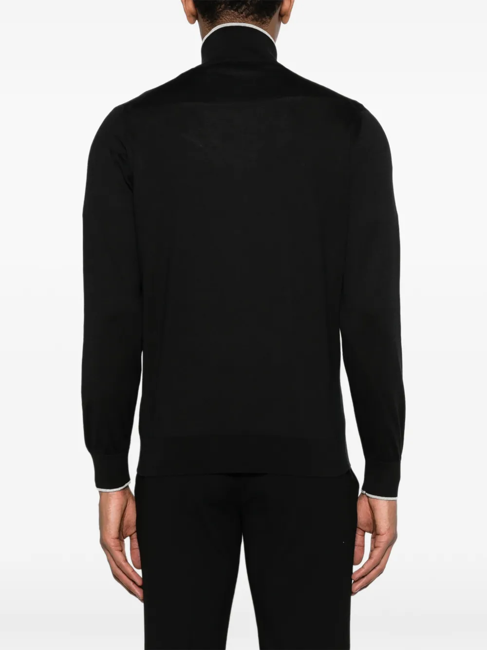 Gran Sasso Vest met rits Zwart