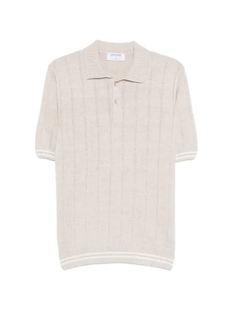 Gran Sasso striped-detail polo shirt