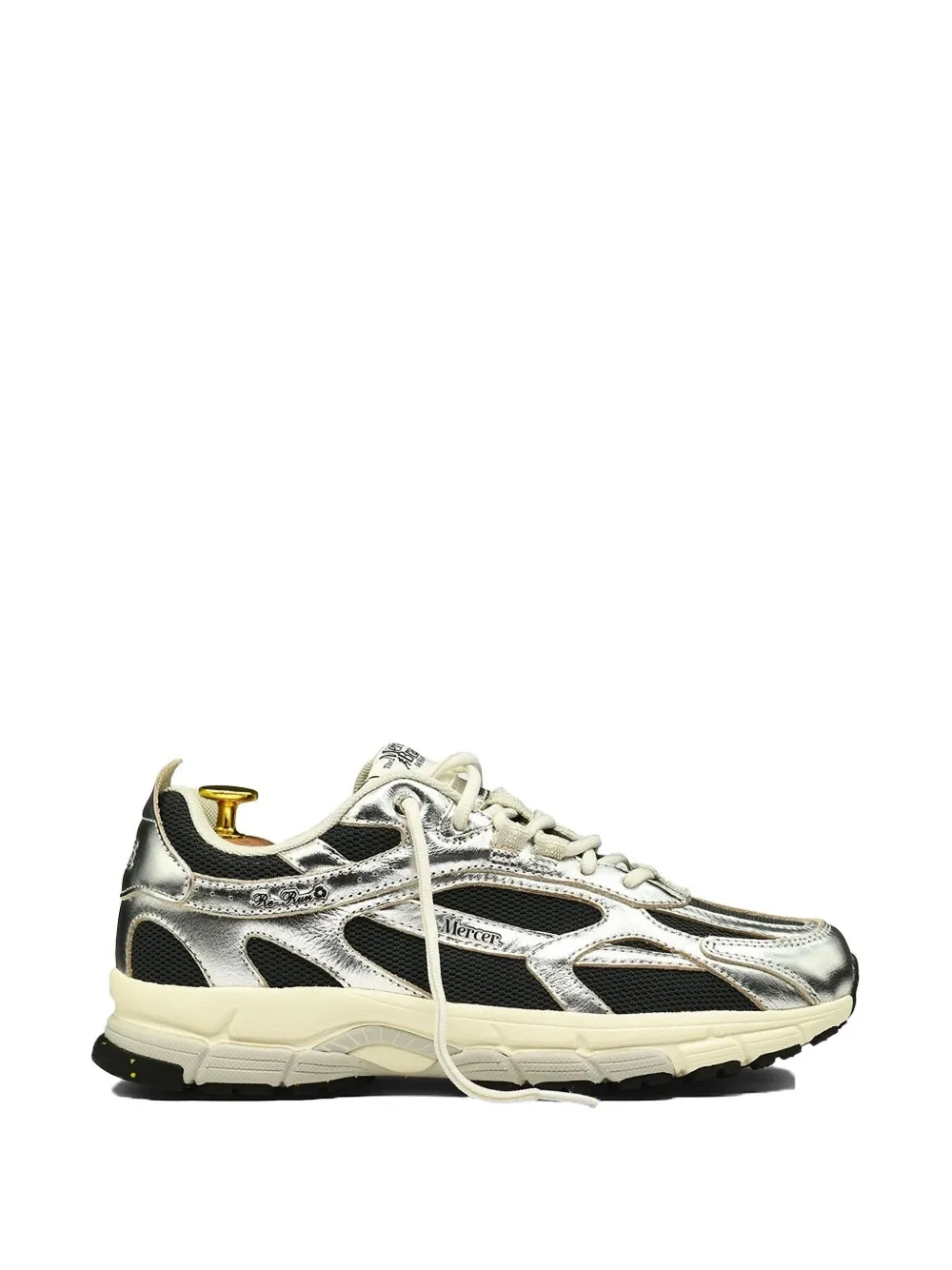 Mercer Re-Run cut-out sneakers - Argento