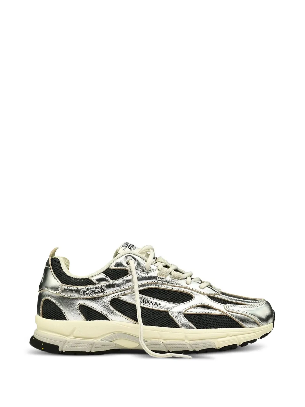 Mercer Re-Run cut-out sneakers - Silber