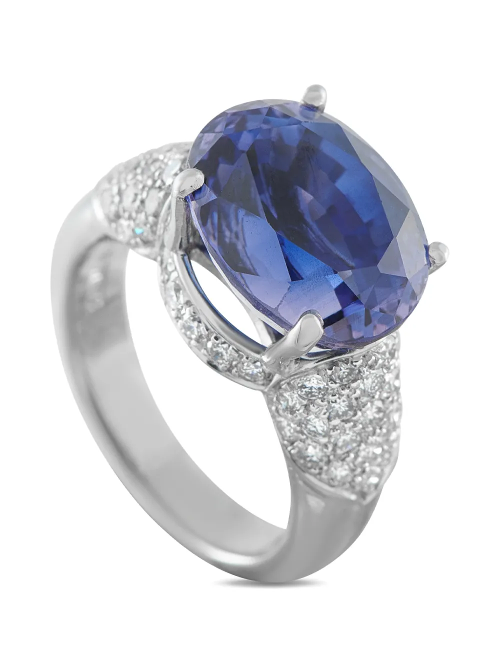 LB Exclusive tanzanite and diamond ring - Argento