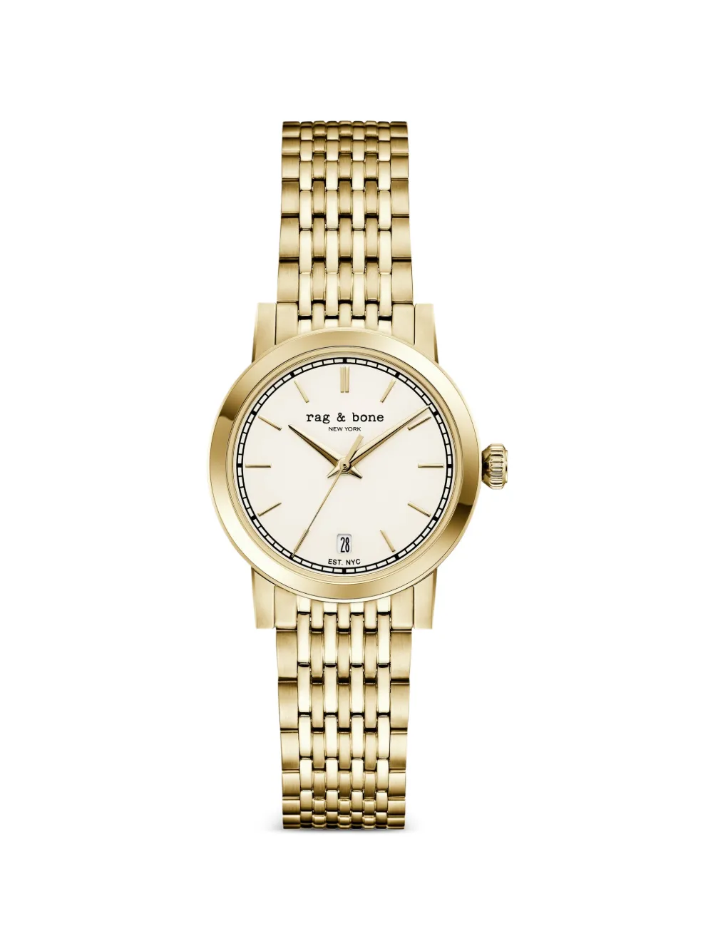 rag & bone Orologio rotondo 36mm - Toni neutri