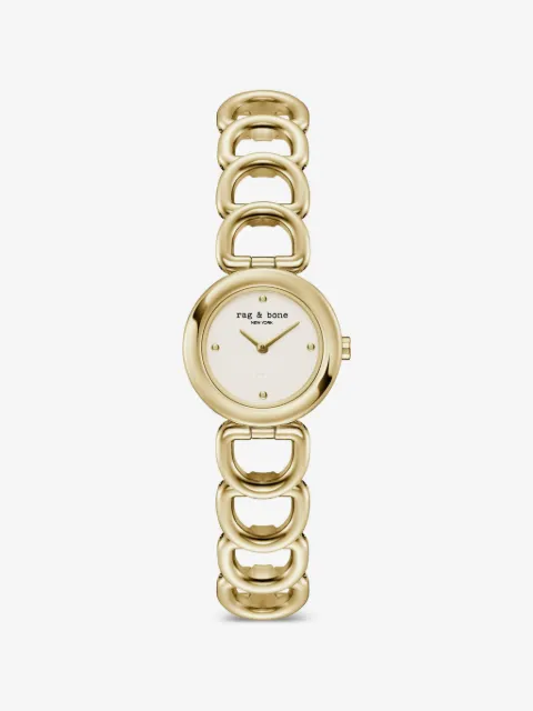 rag & bone reloj redondo de 26mm