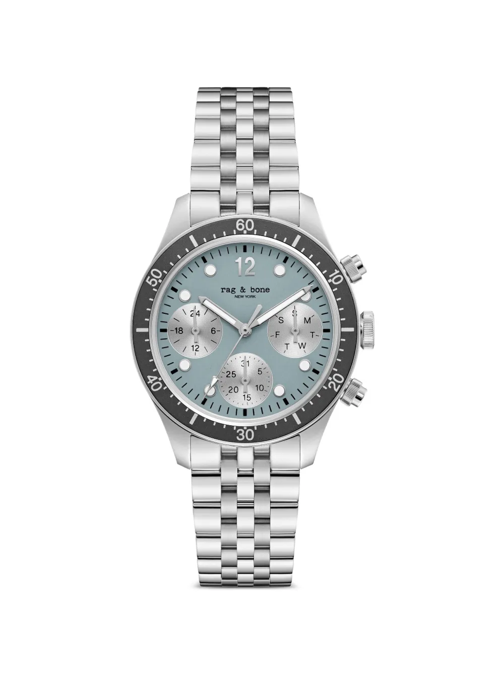 rag & bone Orologio rotondo 40mm - Blu