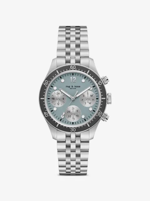 rag & bone reloj redondo de 40mm