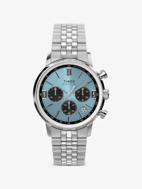 TIMEX Marlin Ice Blue 40mm watch