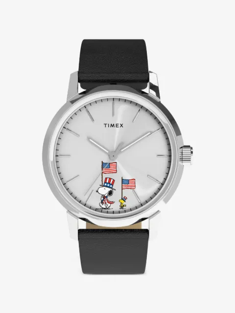 TIMEX x Peanuts Marlin Americana 40mm watch