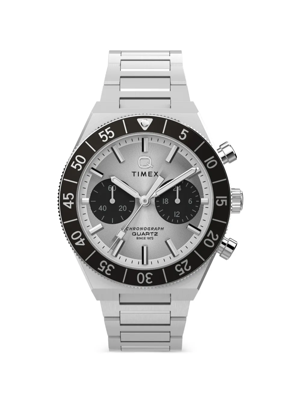 TIMEX Q Timex Continental 40mm - Argento