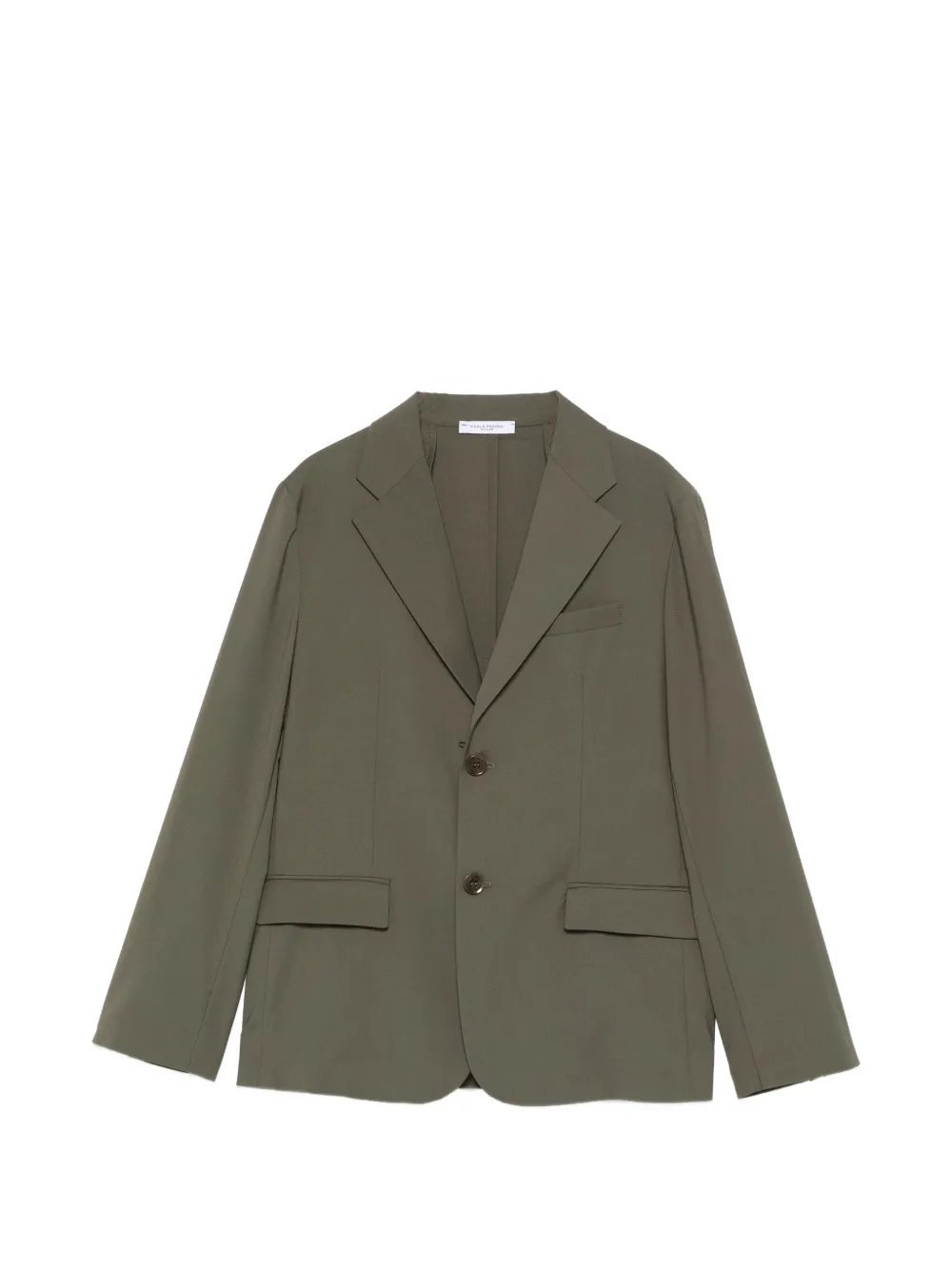 Paolo Pecora Kids single-breasted blazer - Verde