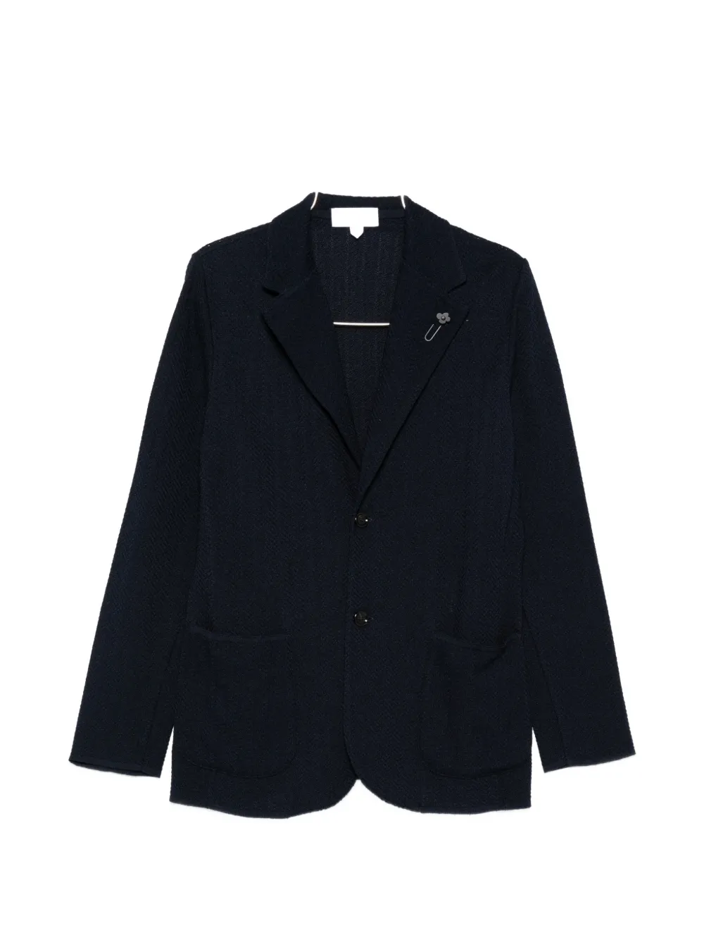 Lardini notched-lapel blazer - Blu