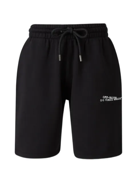 Off-White drawstring printed shorts