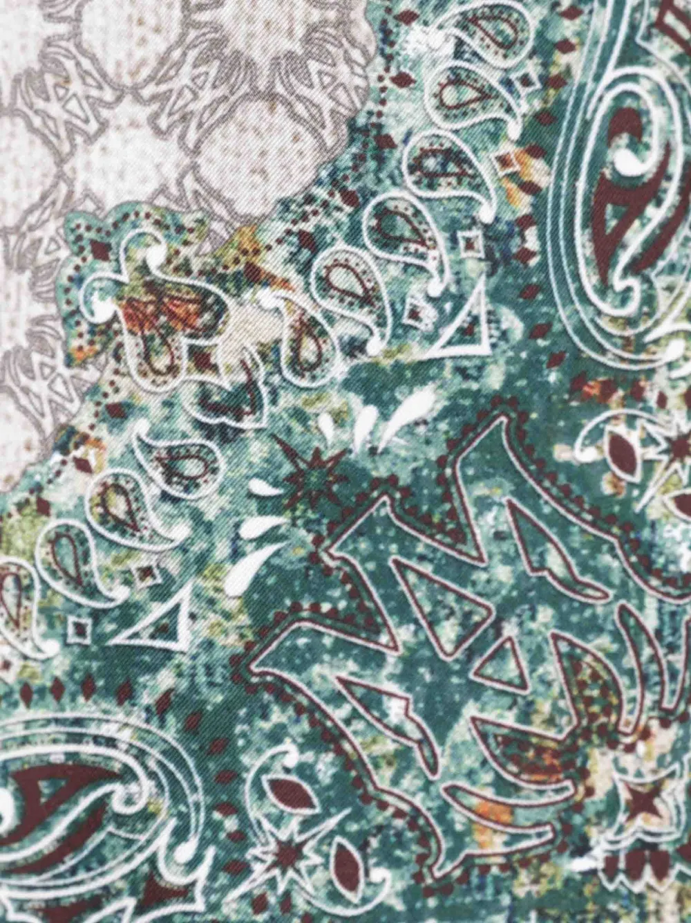 AMIRI Printed Bermuda Shorts | Green | FARFETCH