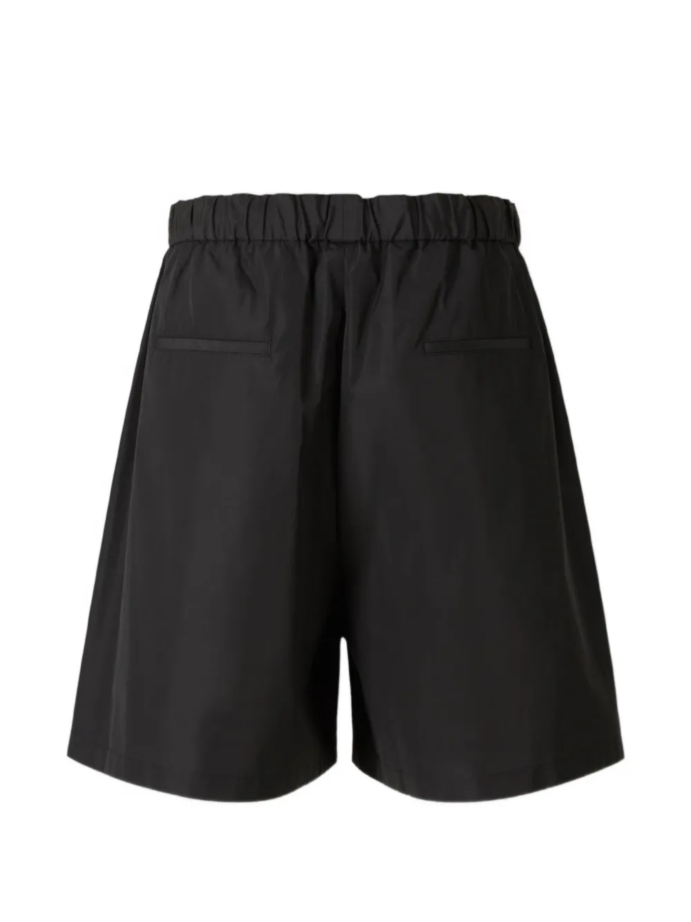 Jil Sander Shorts met elastische tailleband Zwart