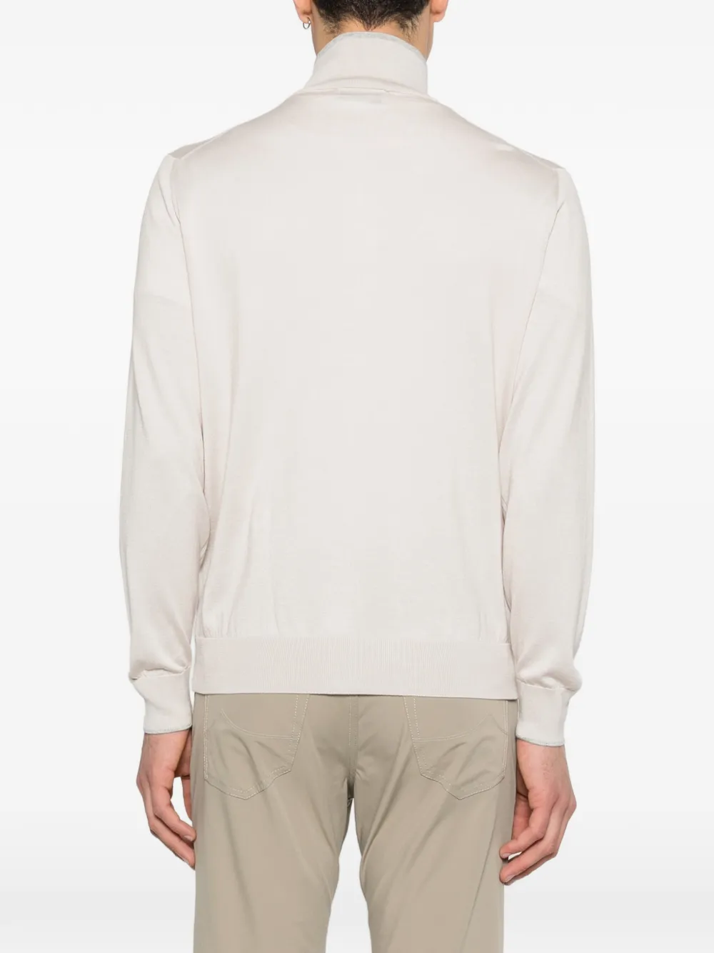 Gran Sasso Vest met rits Beige
