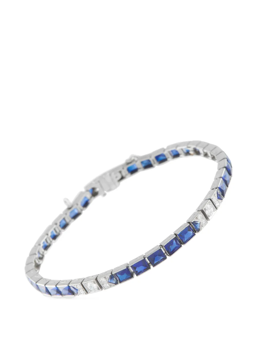 LB Exclusive diamond and sapphire bracelet - Argento