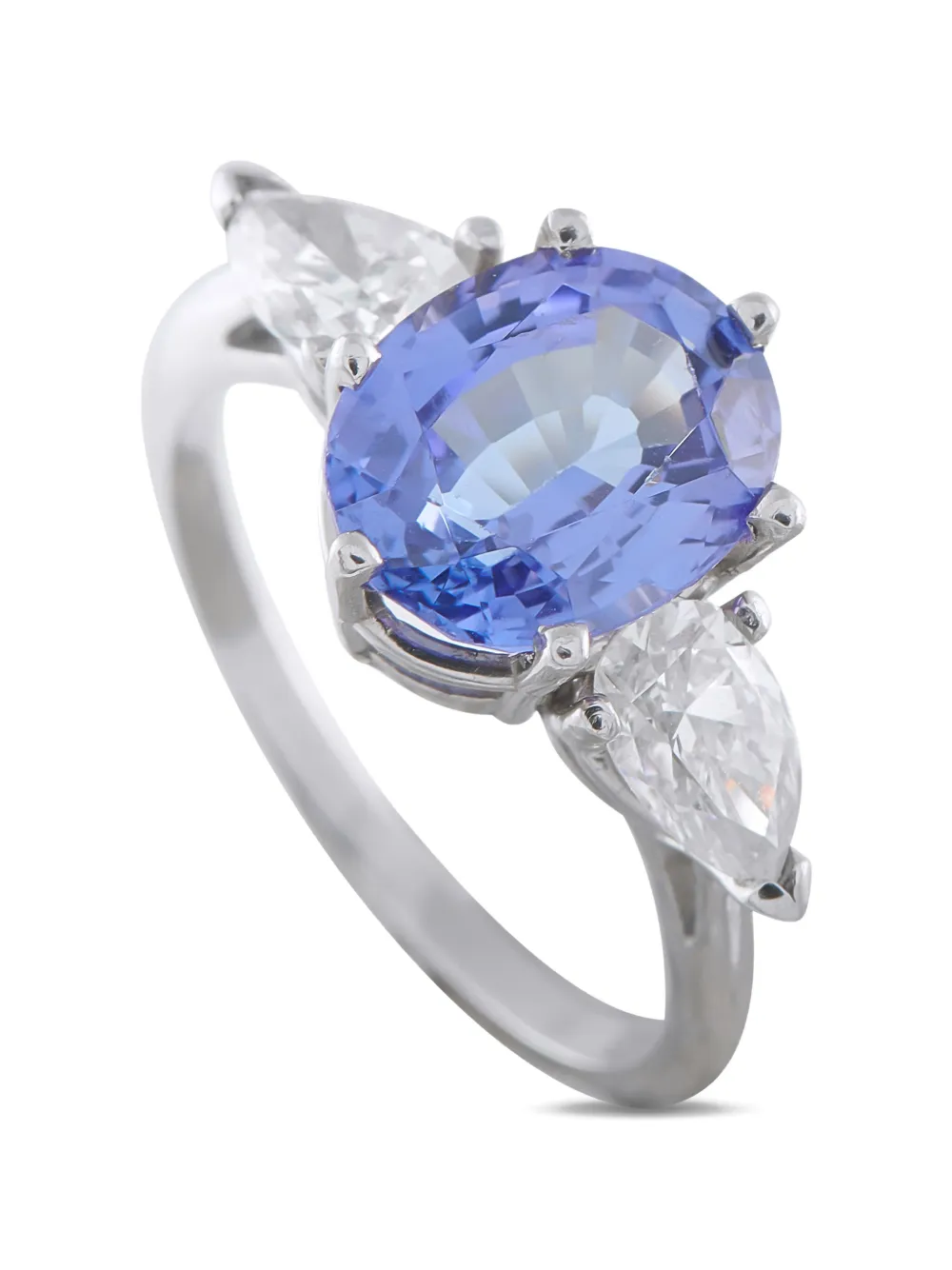 LB Exclusive tanzanite diamond ring - Argento