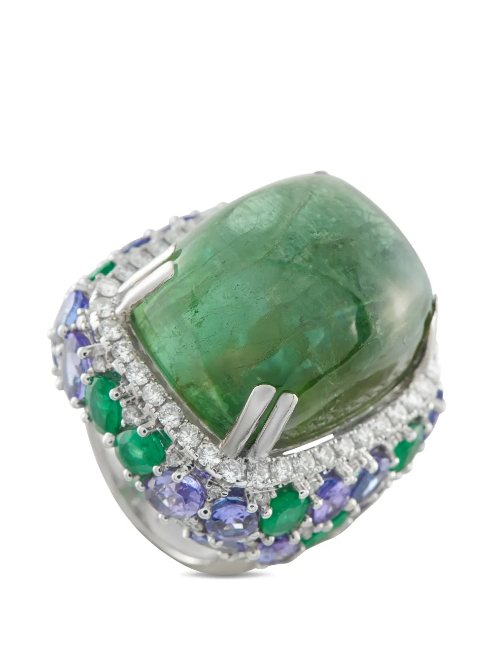 LB Exclusive multi-stones ring - Argento