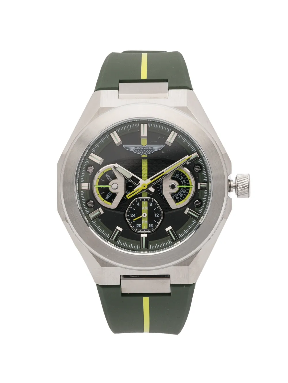 Aston Martin Watches logo-detail 42mm watch - Verde