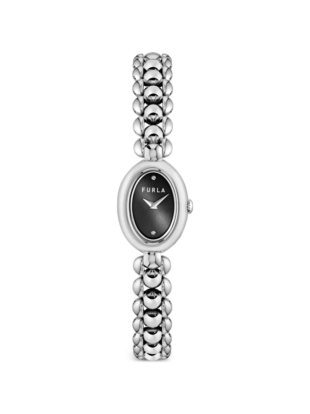 Furla Orologio con cassa ovale 23mm - Nero