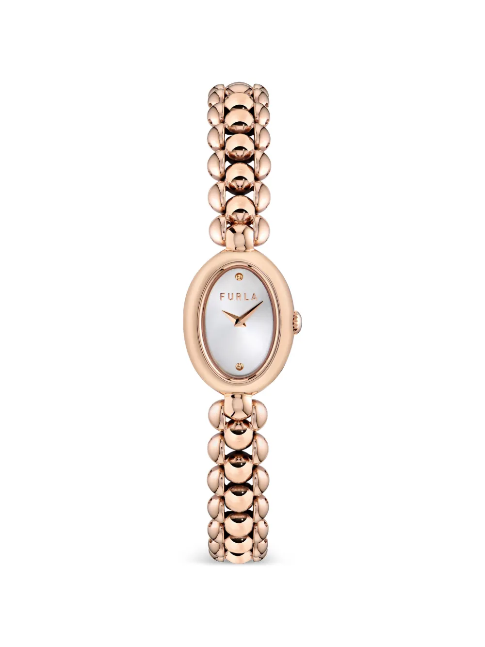 Furla Orologio con cassa ovale 26mm - Bianco