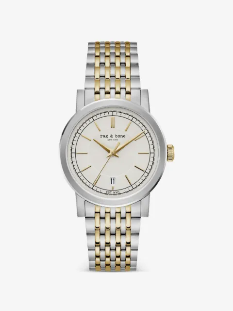 rag & bone round 40mm watch