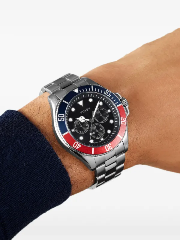 TIMEX ハーバーサイド コースト マルチファンクション 43mm 腕時計 