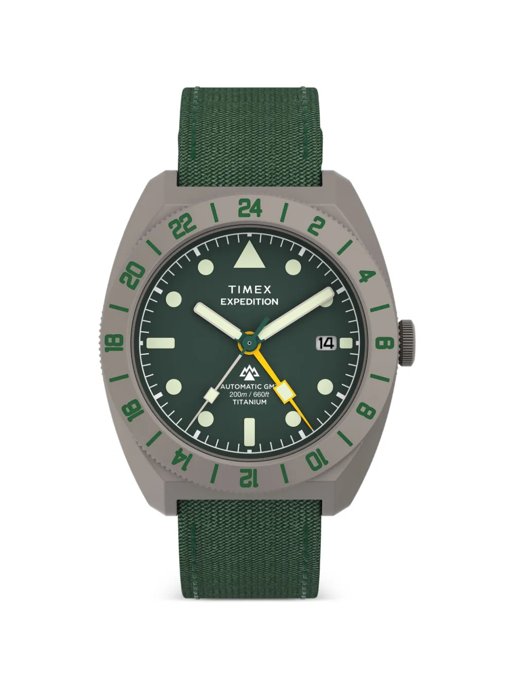 TIMEX Expedition® Pioneer Automatic GMT 41mm - Verde