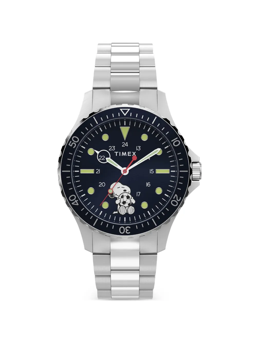 TIMEX x Peanuts® Soccer 41mm - Blu