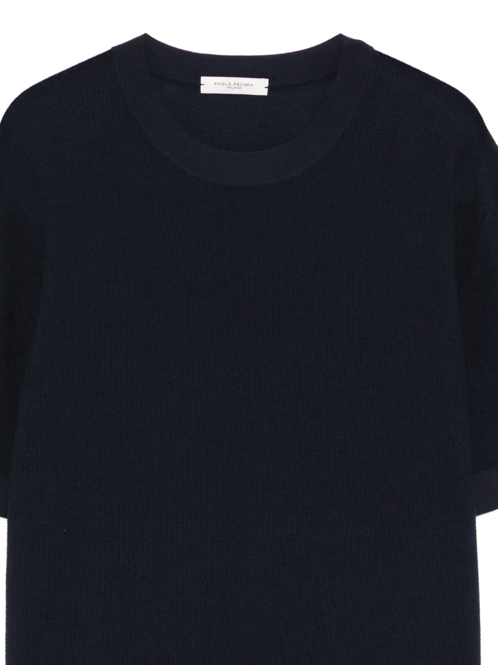 Paolo Pecora Kids T-shirt met ronde hals Blauw