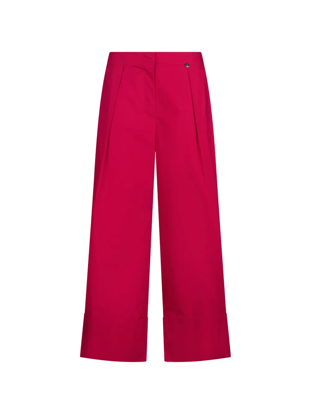 LIU JO dart flared trousers - Rosso