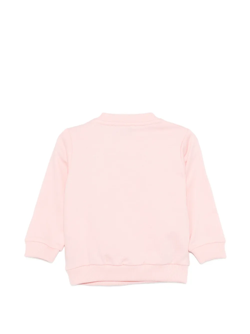 Moschino Kids Sweater met teddy-borduurwerk Roze