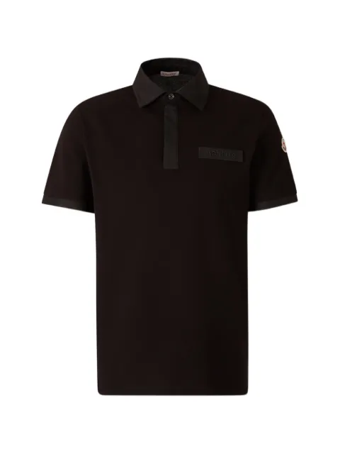 Moncler logo-stitched short-sleeve polo shirt