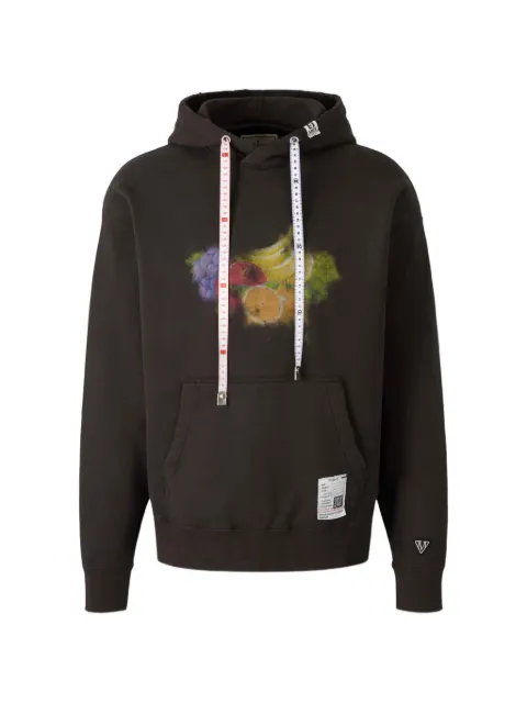 Maison MIHARA YASUHIRO fruit-graphic hoodie