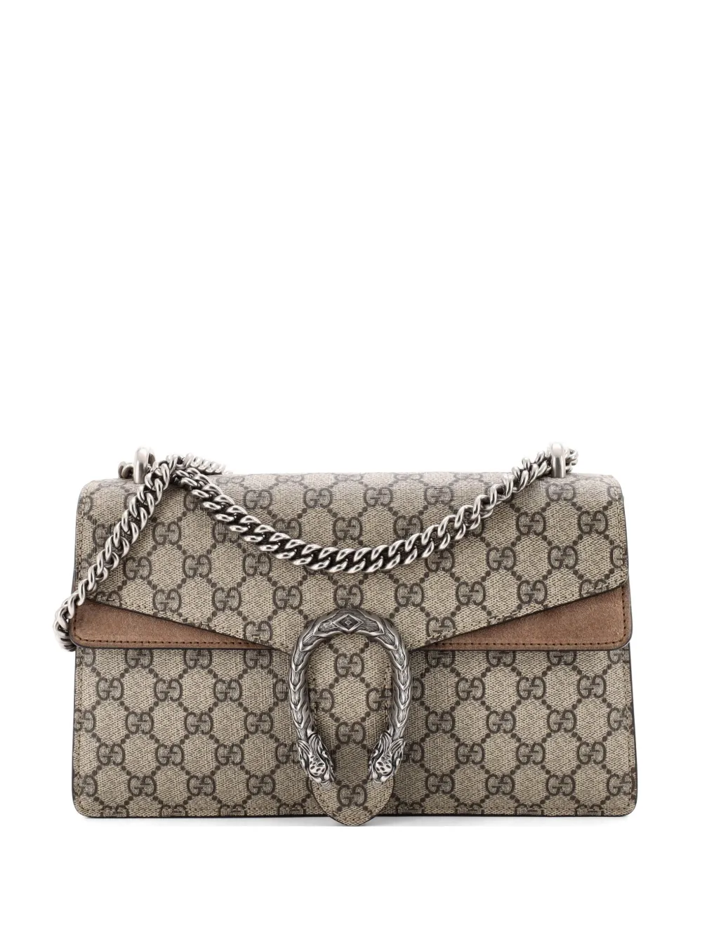 Gucci Pre-Owned Borsa a spalla Dionysus piccola in tela cerata GG - Marrone