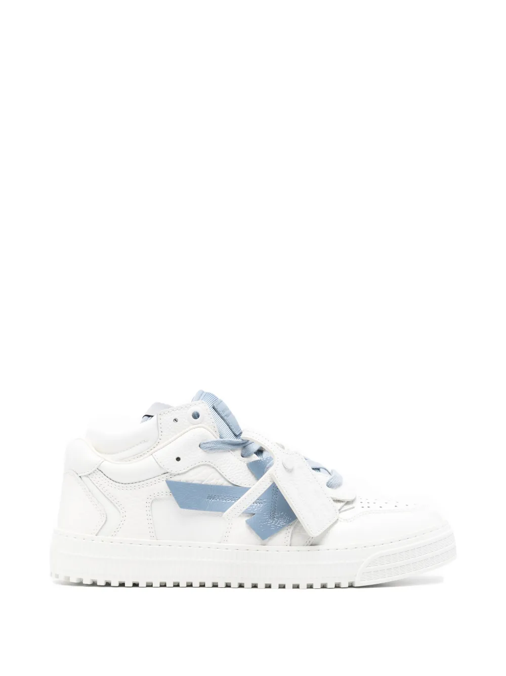 Off-White leather sneakers - Bianco
