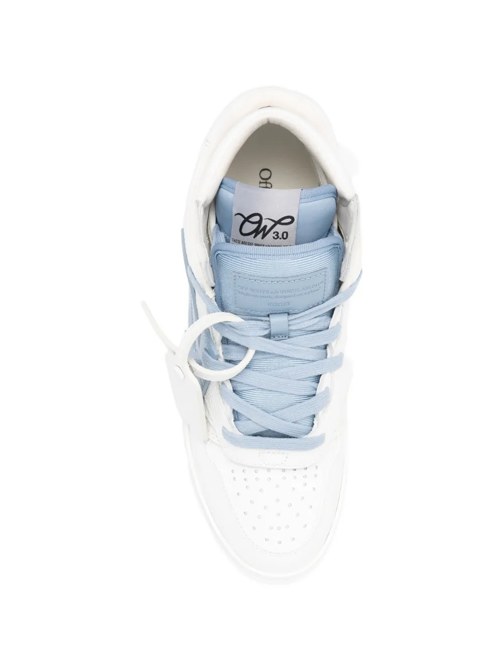 Off-White Leren sneakers Wit