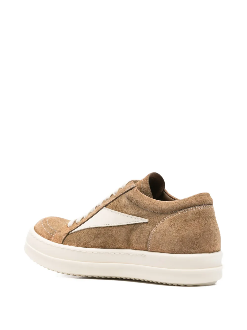 Rick Owens Sneakers met details Bruin