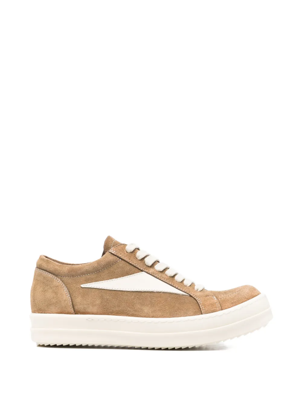 Rick Owens Sneakers met details Bruin