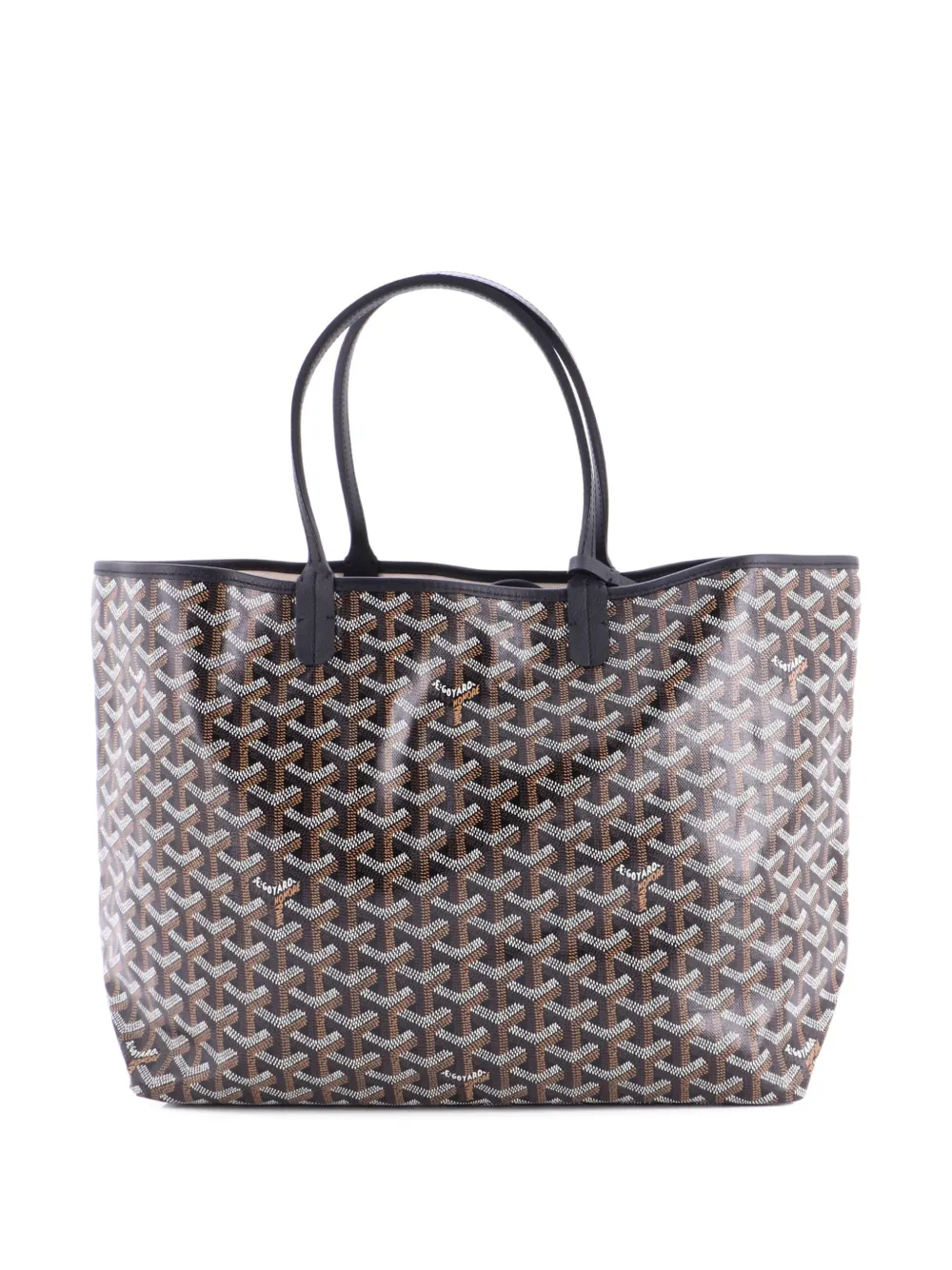 Goyard Pre-Owned Borsa tote Saint Louis PM in tela cerata - Nero