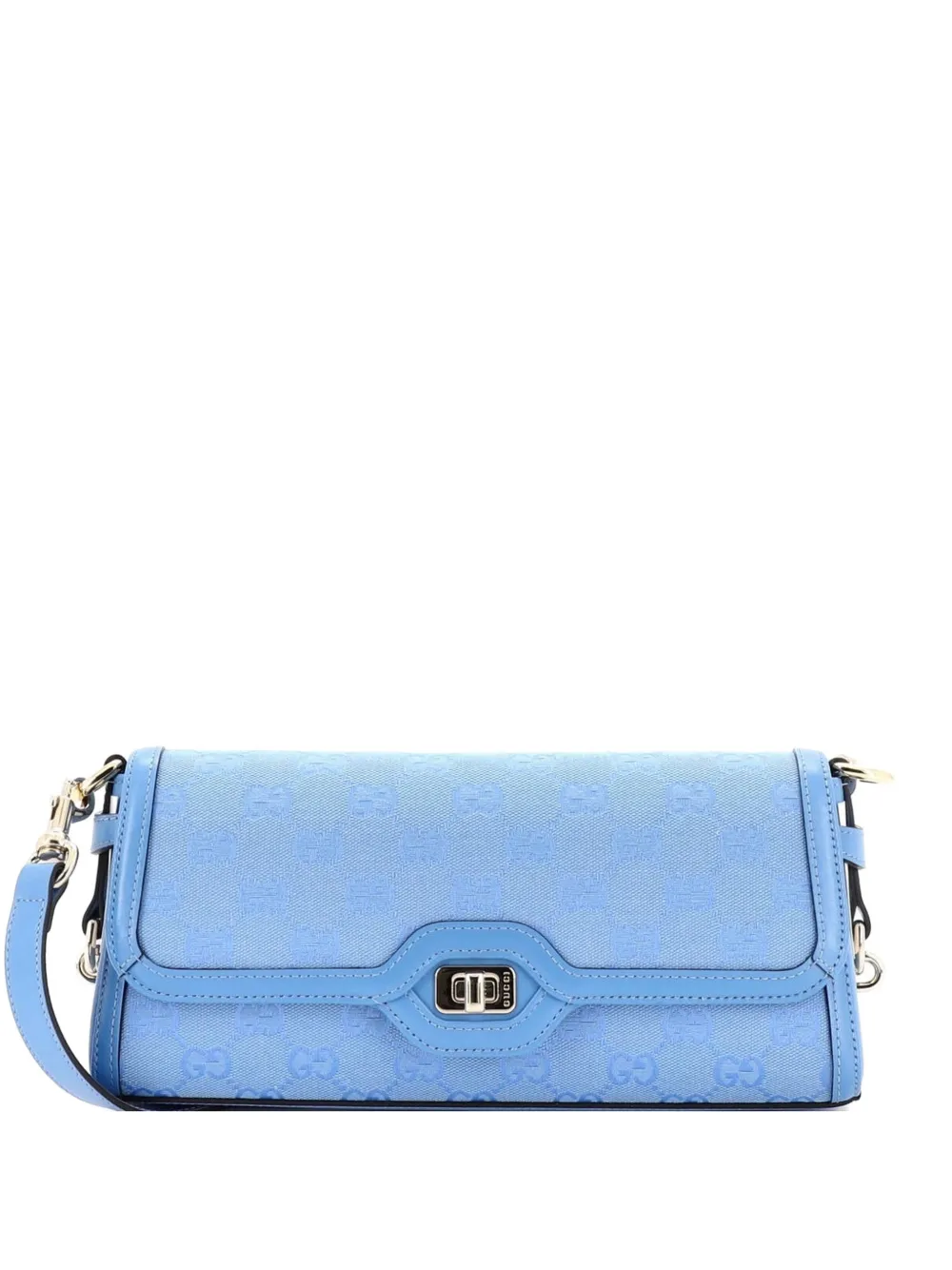 Gucci Pre-Owned Borsa a spalla Luce piccola in tela - Blu