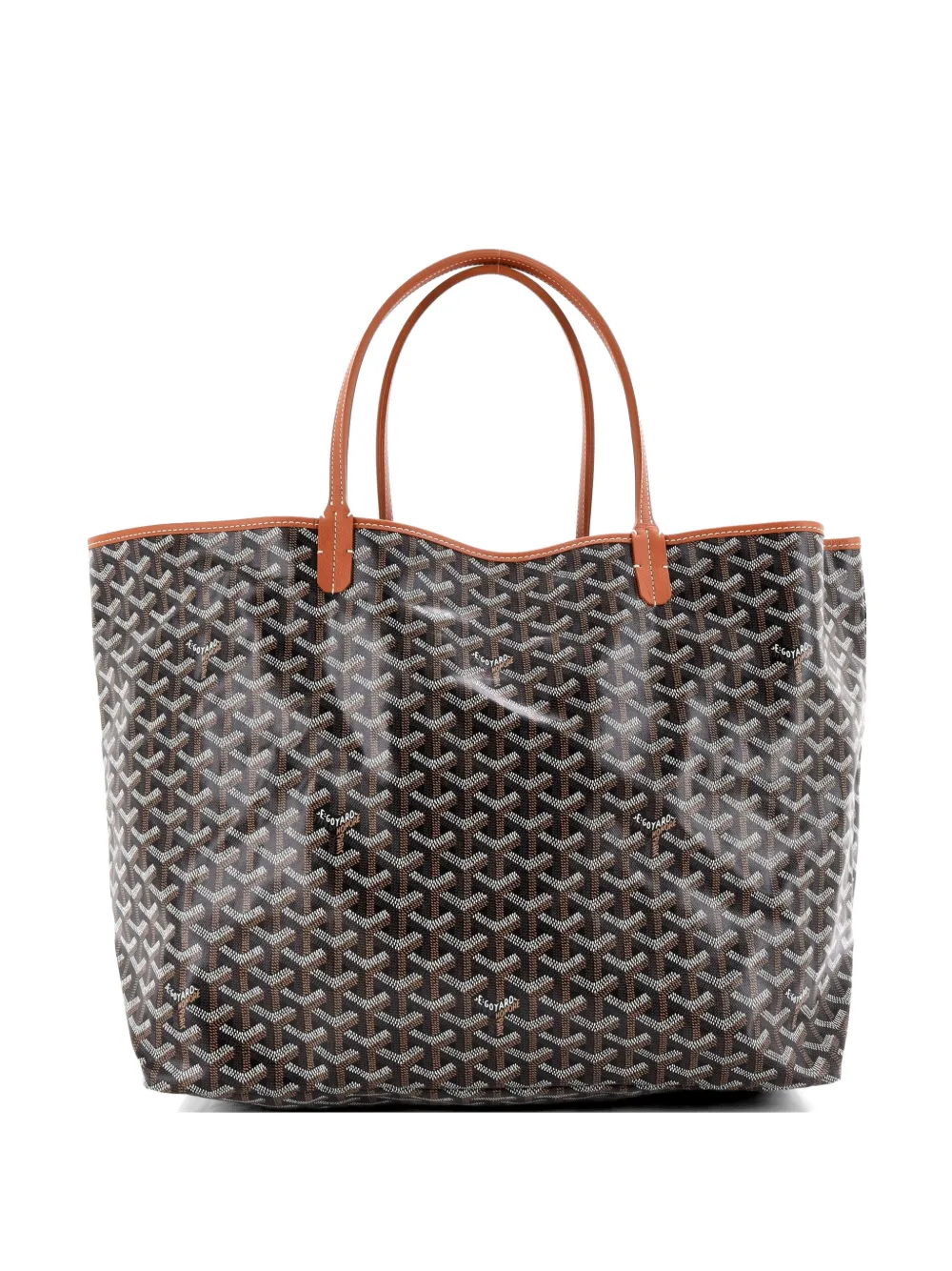 Goyard Pre-Owned Borsa tote Saint Louis GM in tela cerata - Marrone