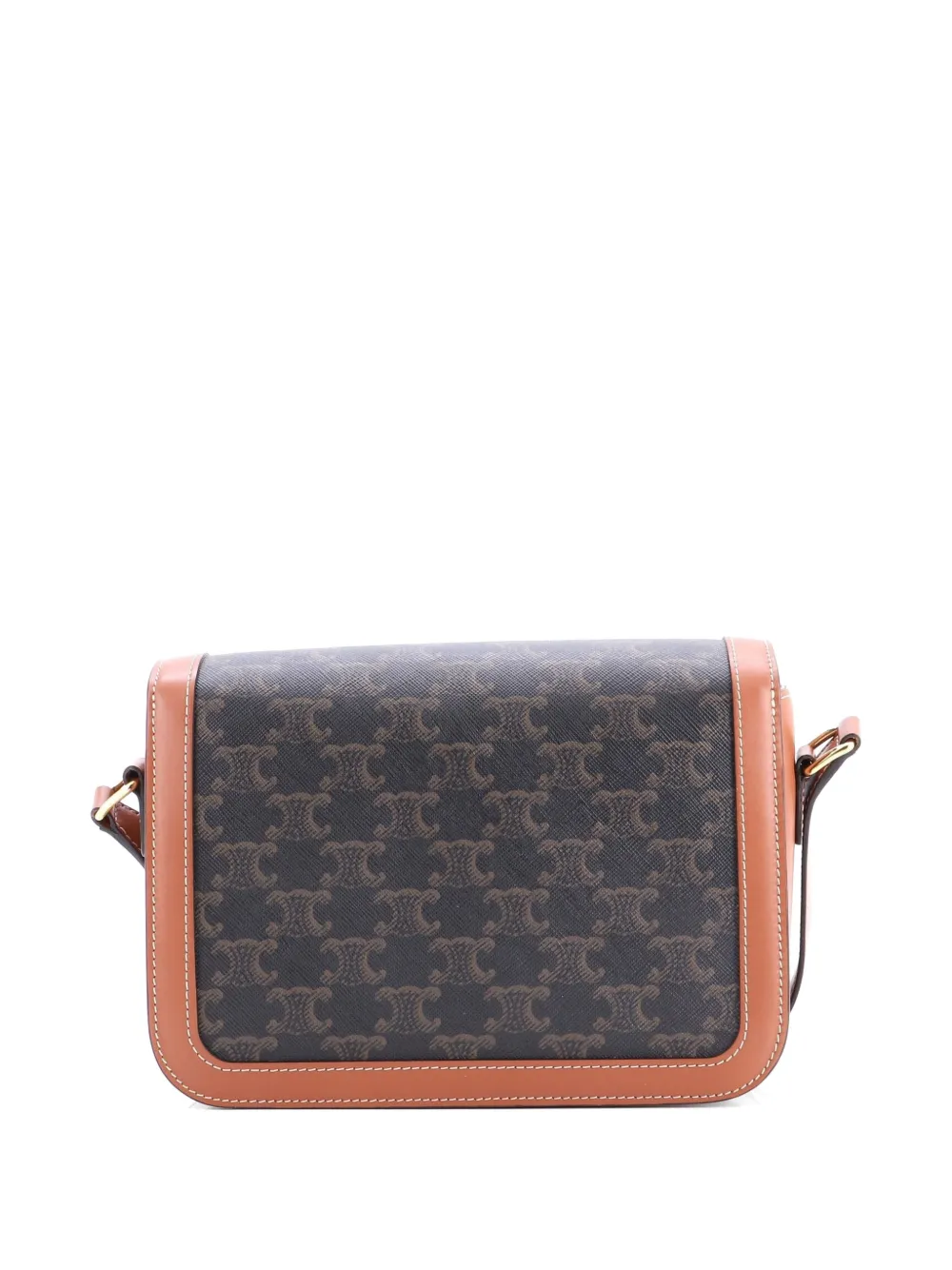Triomphe Triomphe Coated Canvas Medium Shoulder Bag