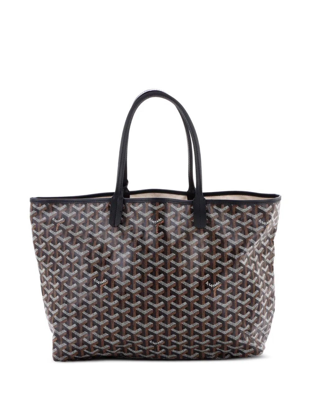 Goyard Pre-Owned Saint Louis Coated Canvas PM tote bag - Black