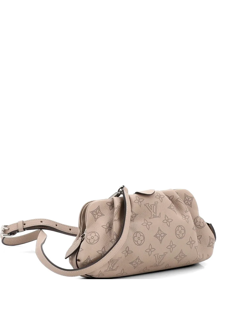 Louis Vuitton Pre-Owned Scala Pouch Bag Mahina Leather Mini clutch bag - Toni neutri