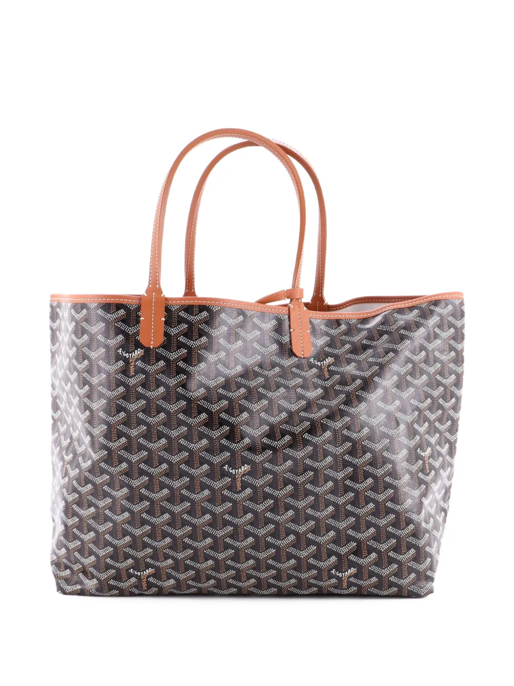 Goyard Pre-Owned Borsa tote Saint Louis PM in tela cerata - Marrone