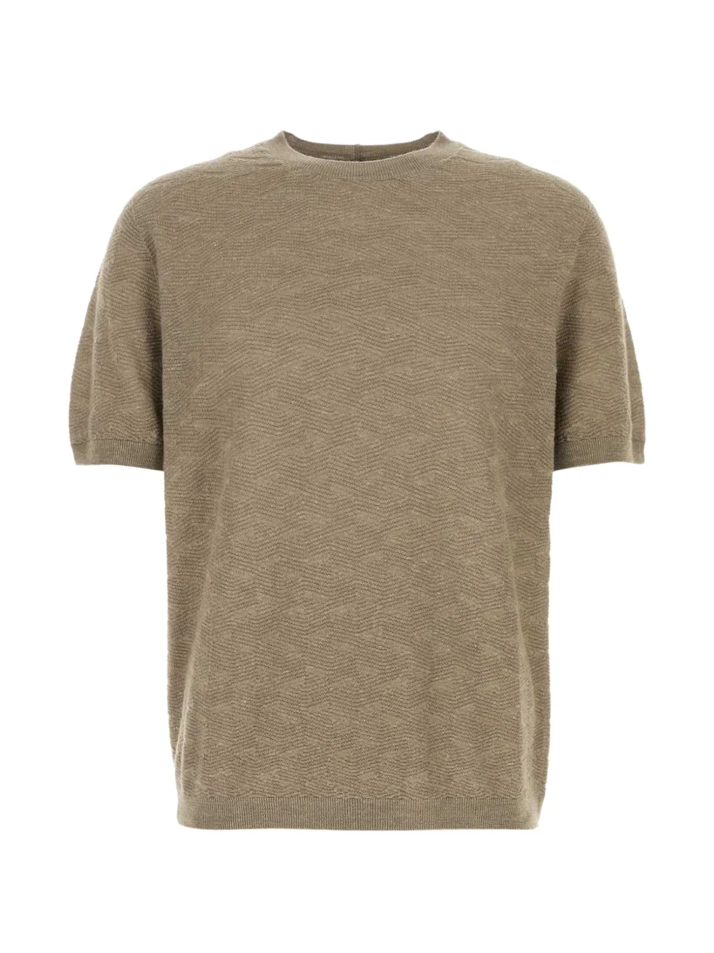 Giorgio Armani crew-neck T-shirt - Toni neutri