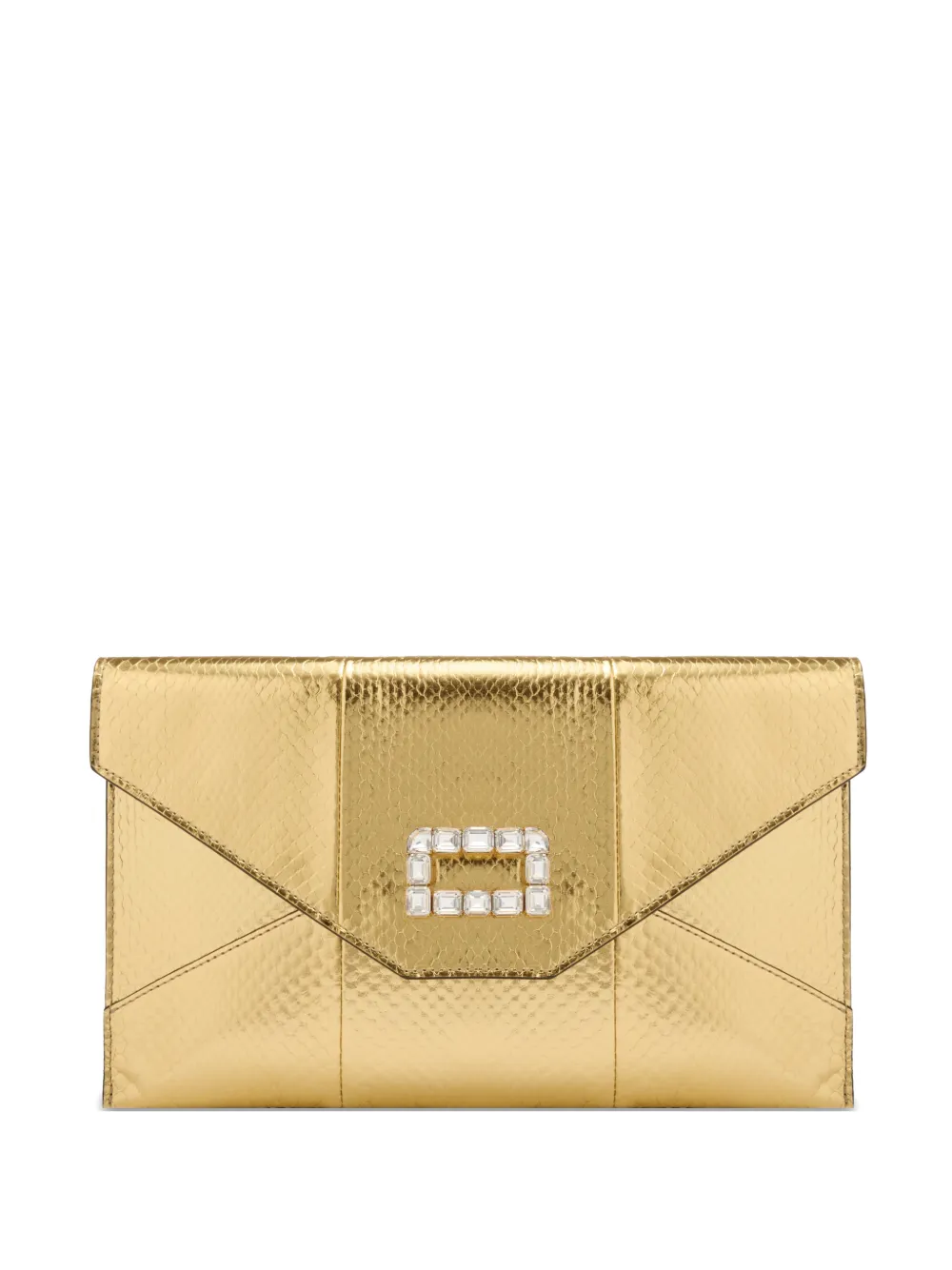 Lancel envelope clutch bag - Oro