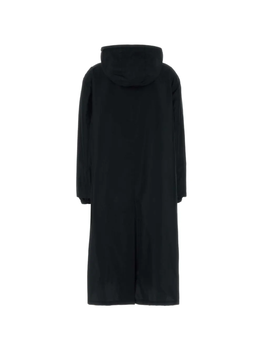  Miu Miu Drawstring-hood Coat - Blue 